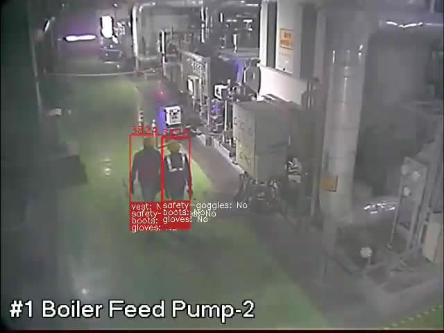 PPE Compliance in Boiler Room
