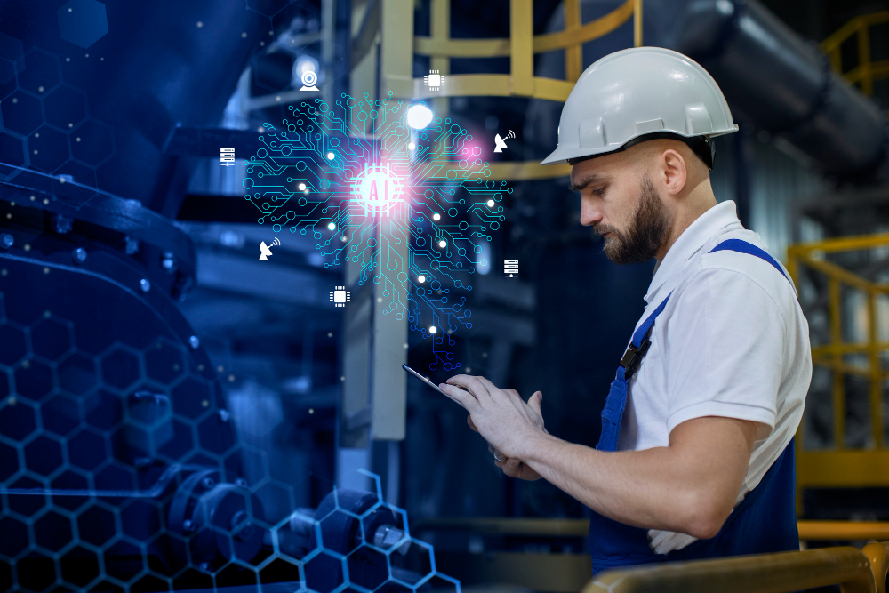 Industrial IoT & AI in manufacturing