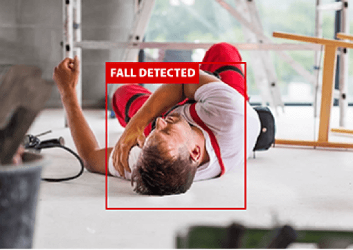 Slip and fall detection in manufacturing