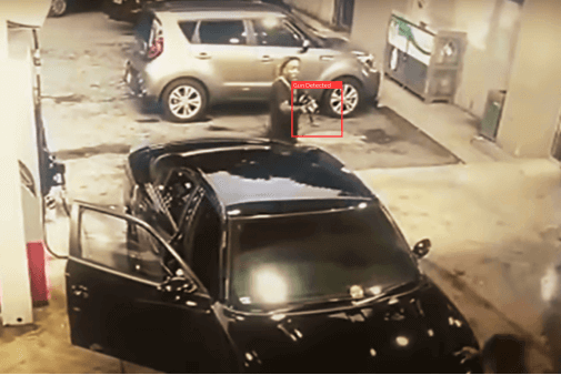 Firearms detection - Real time threat detection on CCTV cameras through Vision AI