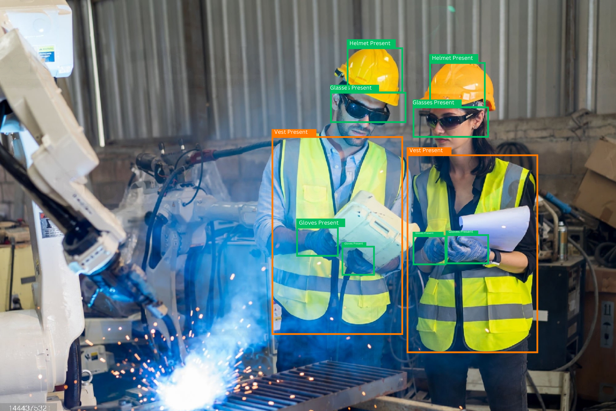 Detecting PPE in Manufacturing
